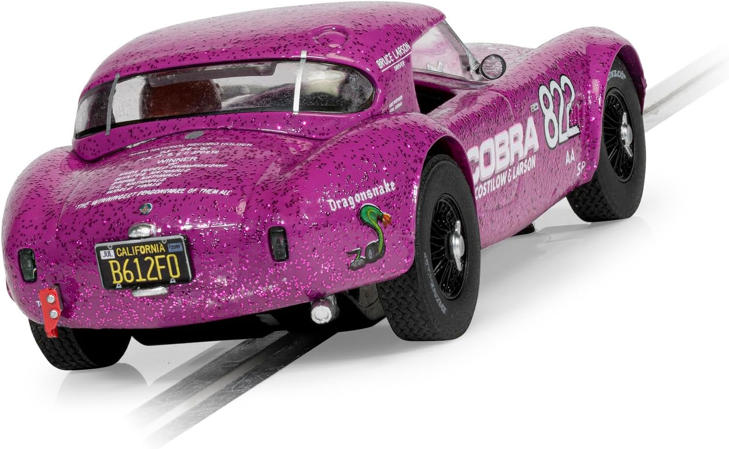 Scalextric Shelby Cobra 289 Dragon Snake 1:32 Slot Race Car C4418