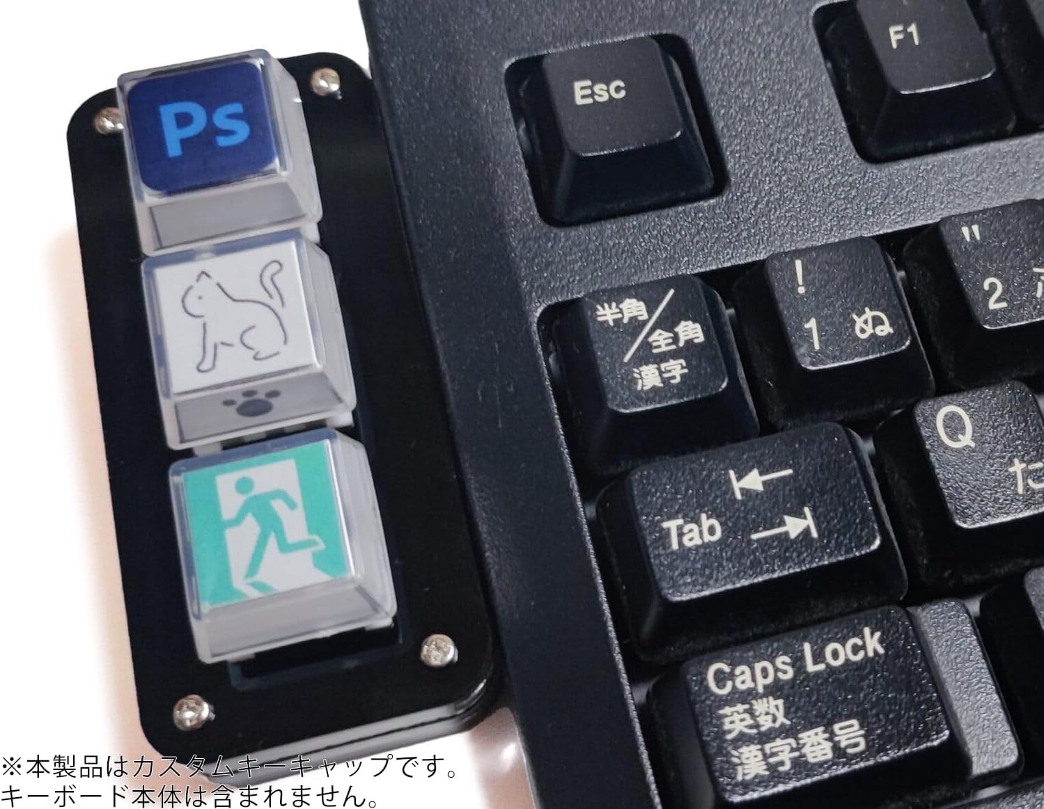 Amazon.co.jp: カスタムインナーキーキャップ 3個セット TinyKeyboard
