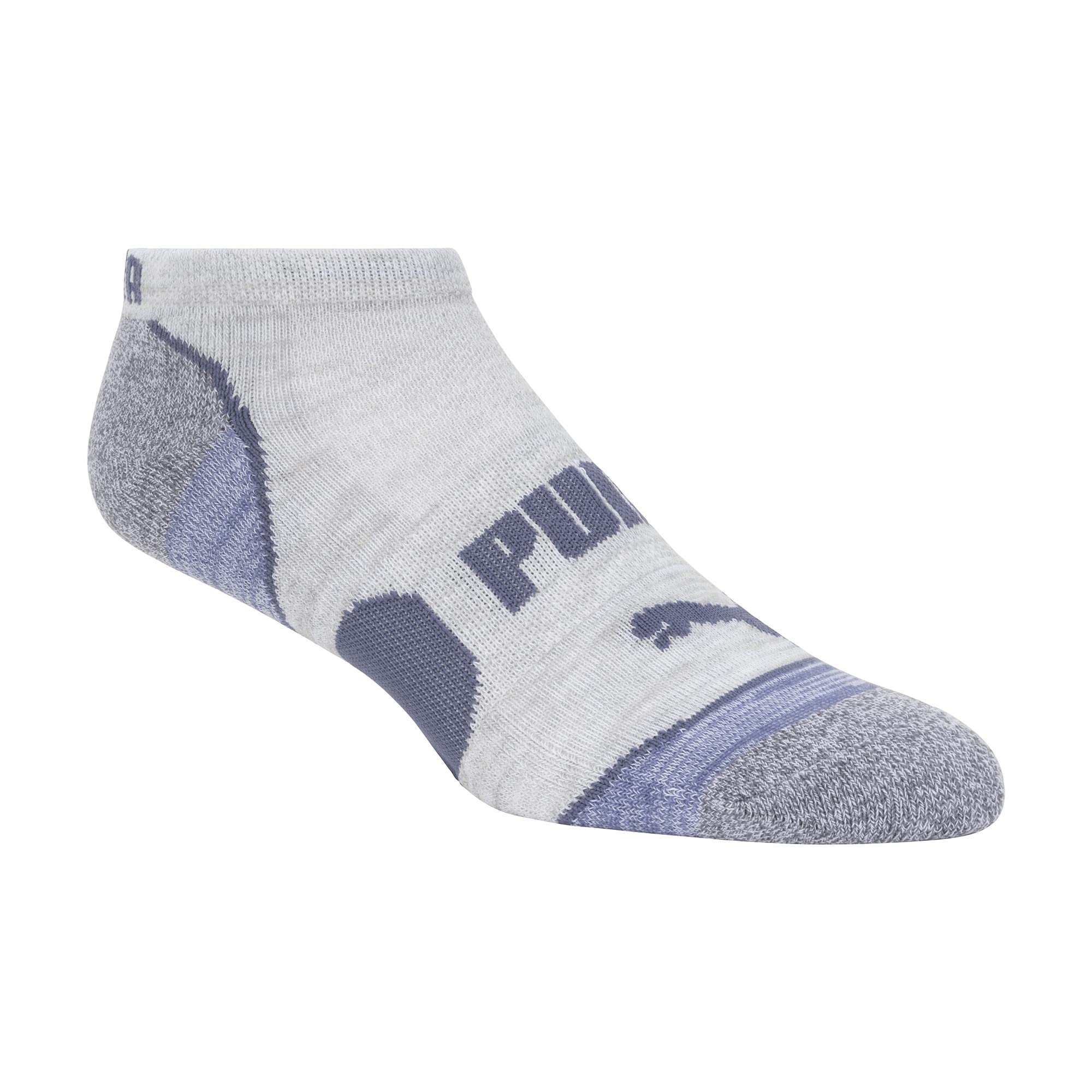 Puma No Show - Calcetines de malla para mujer (8 pares), varios colores, color blanco