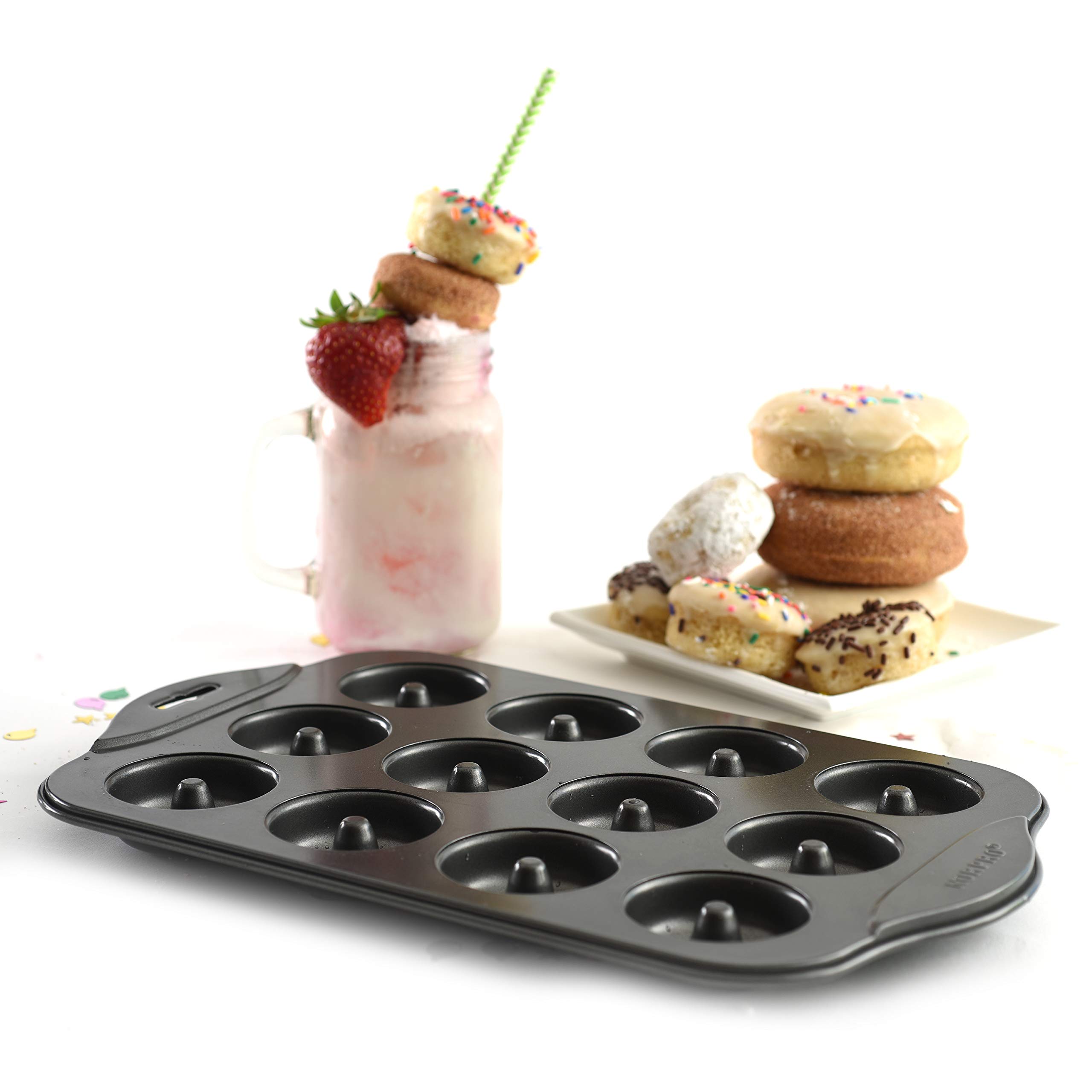 Norpro Mini moule à donuts noir