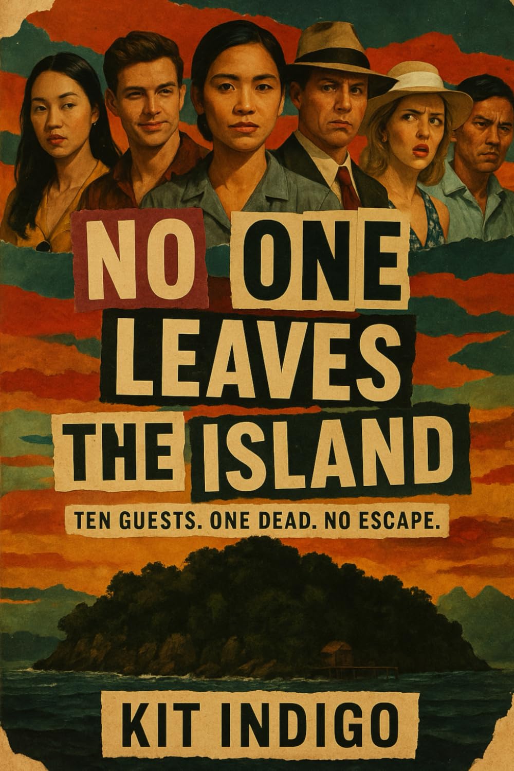 No One Leaves The Island: An Indonesian Mystery Novel (The Dream Noir Files)