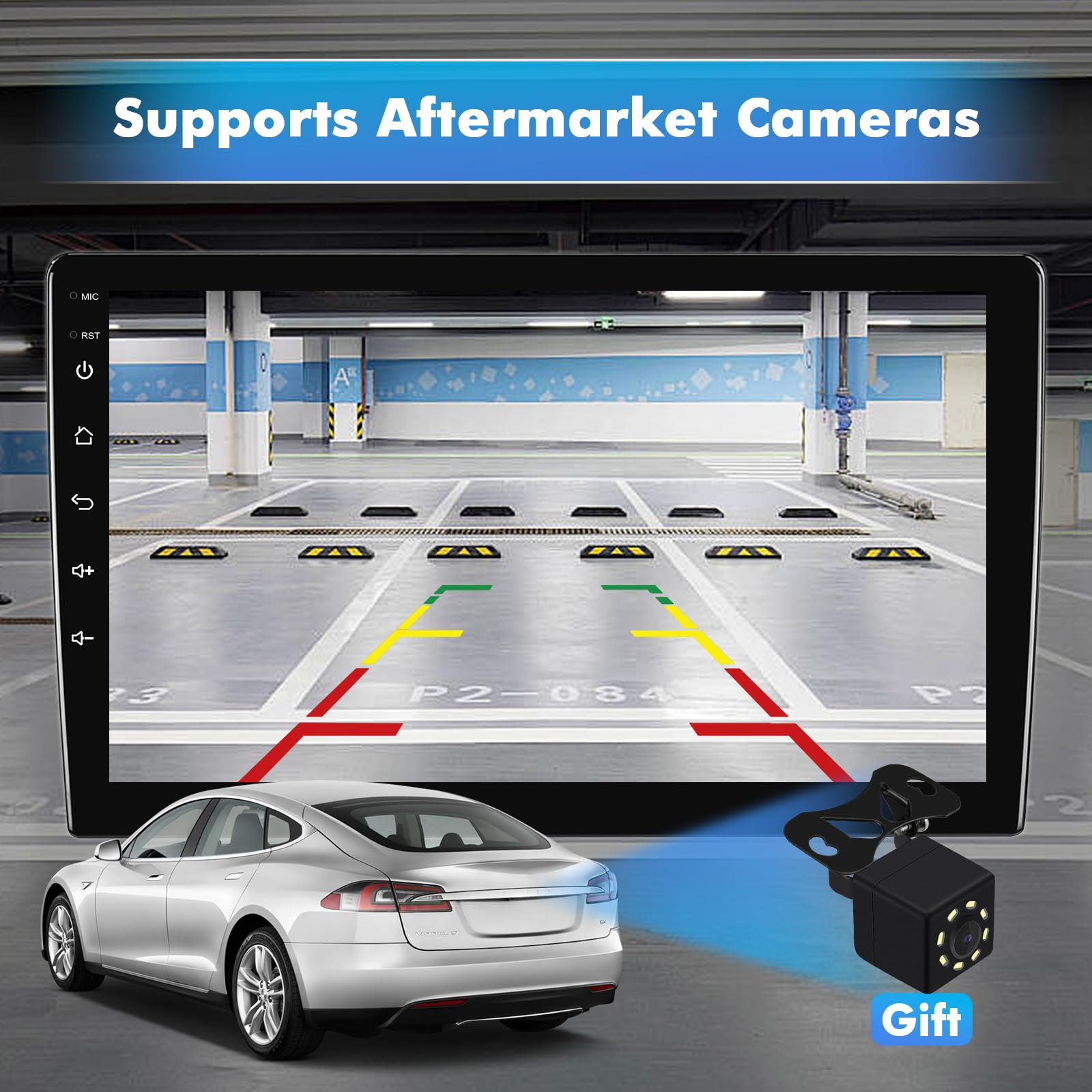 4G 64G Android 14 Car Multimedia Stereo Android Radio para Ford Focus Mk2 Mk3 Exi MT 2 3 2004-2011 Wireless Carplay Android Auto GPS Navigation WiFi Bluetooth SWC + Backup Camera — view 9