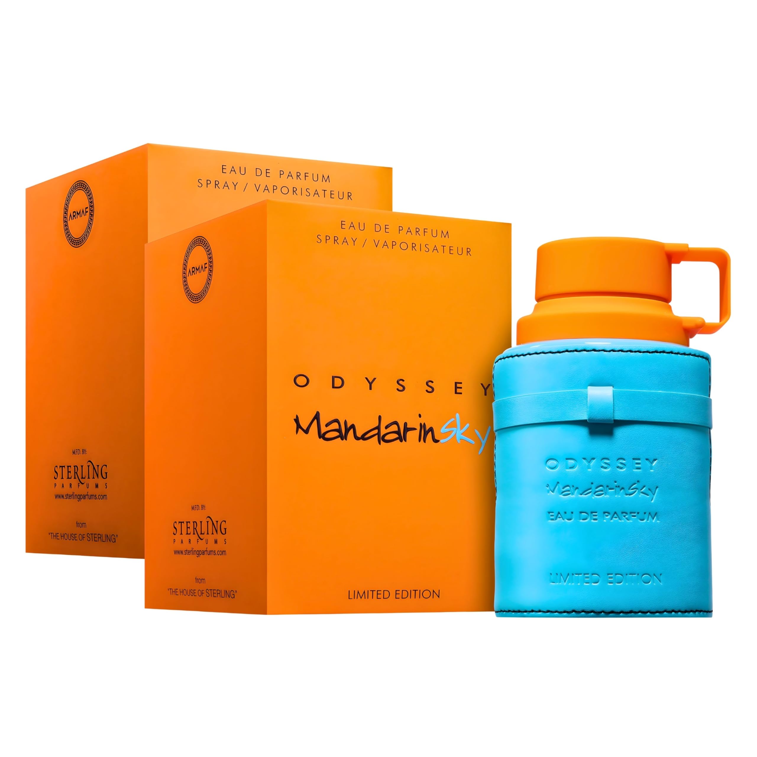 Odyssey Mandarin Sky - Armaf - Eau de Parfum Hombre - Perfume Cítrico Fresco con Mandarina - Fragancia Duradera Intensa - Edición Limitada - Pack Laborawi (1 x 100 ml) — view 7