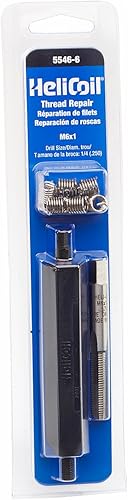 Helicoil, 5546-6, Kit de reparación de rosca métrica gruesa, M6 x 1