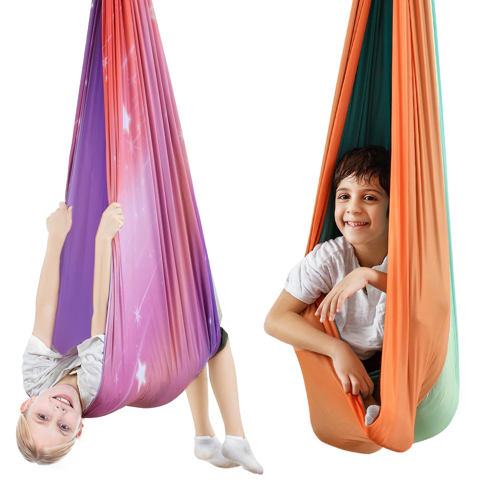 Sensory Swing Indoor Outdoor for Kids, Therapy Swing for Kids, Swing Hammock for Child & Adult with Autism, Sensory Joy Therapy Swing for Kids Joy Therapy Swing for Kids