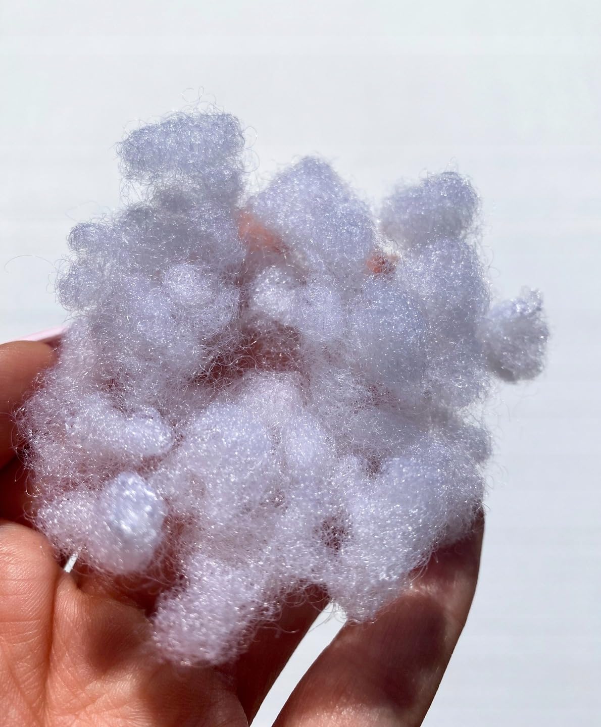 Füllwatte 5kg Ökotex antiallergisch waschbar 95°C hochflauschig Kissenfüllung Bastelwatte Füllmaterial Stopfmaterial, aus Polyester Hohlfaser, Weiß