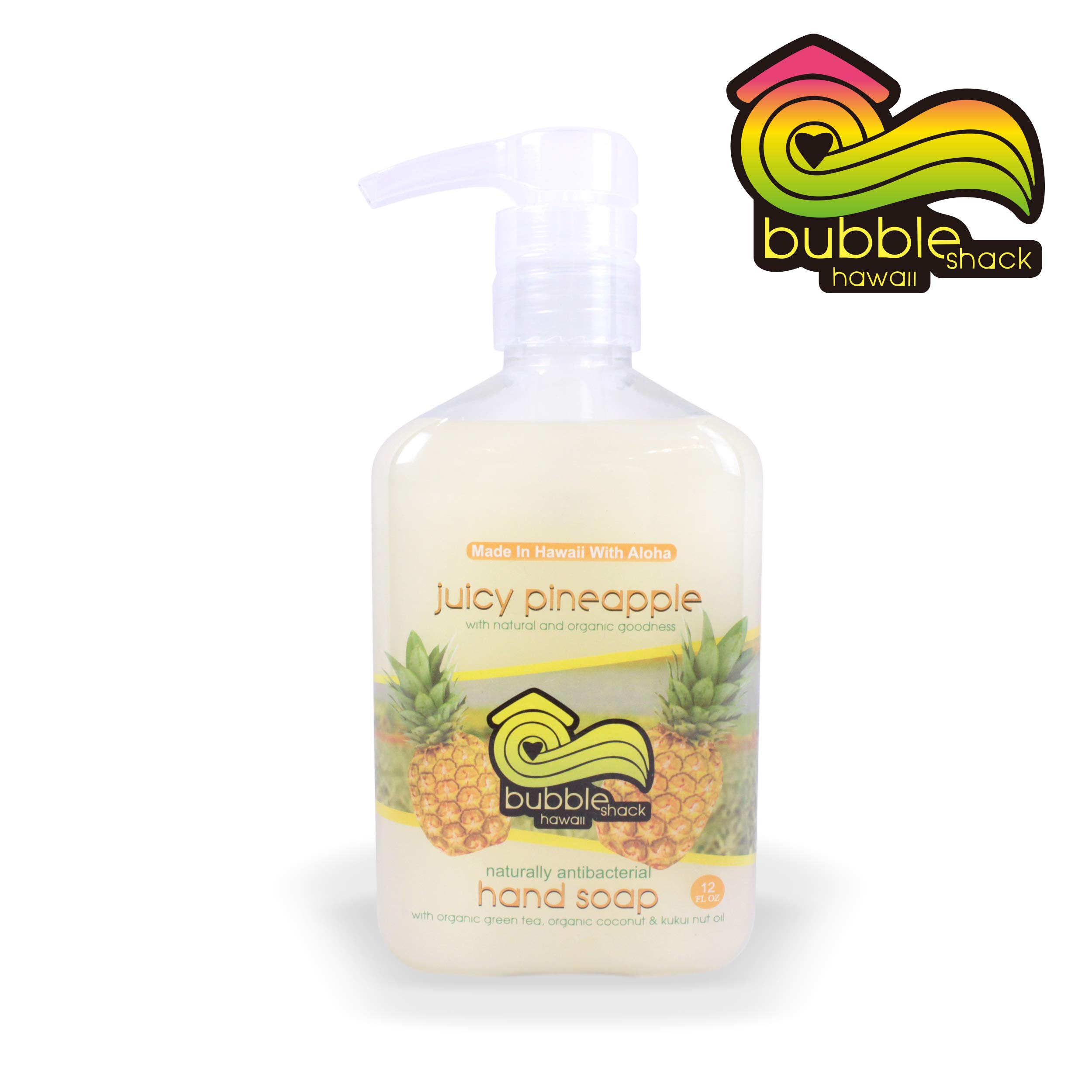 Bubble Shack Juicy Pineapple Hand Soap, 12oz