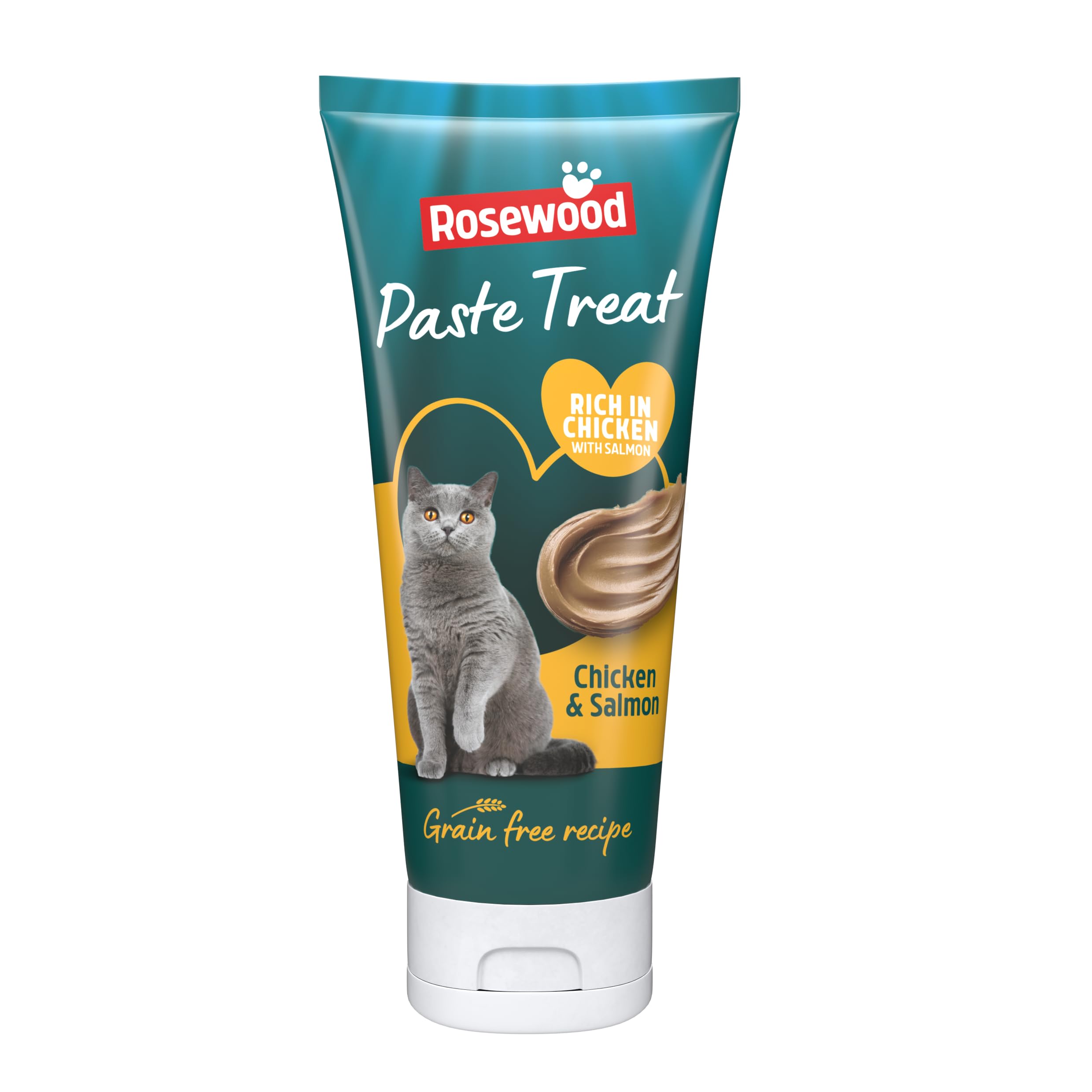 Rosewood Tasty Chicken And Paste For Cats - Paste Salmon 75G