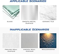 Vista 5 de Hicarer 100 ganchos adhesivos para cables para exteriores, clips de cadena de luces, clips de cables, organizador de cables, soporte para cables