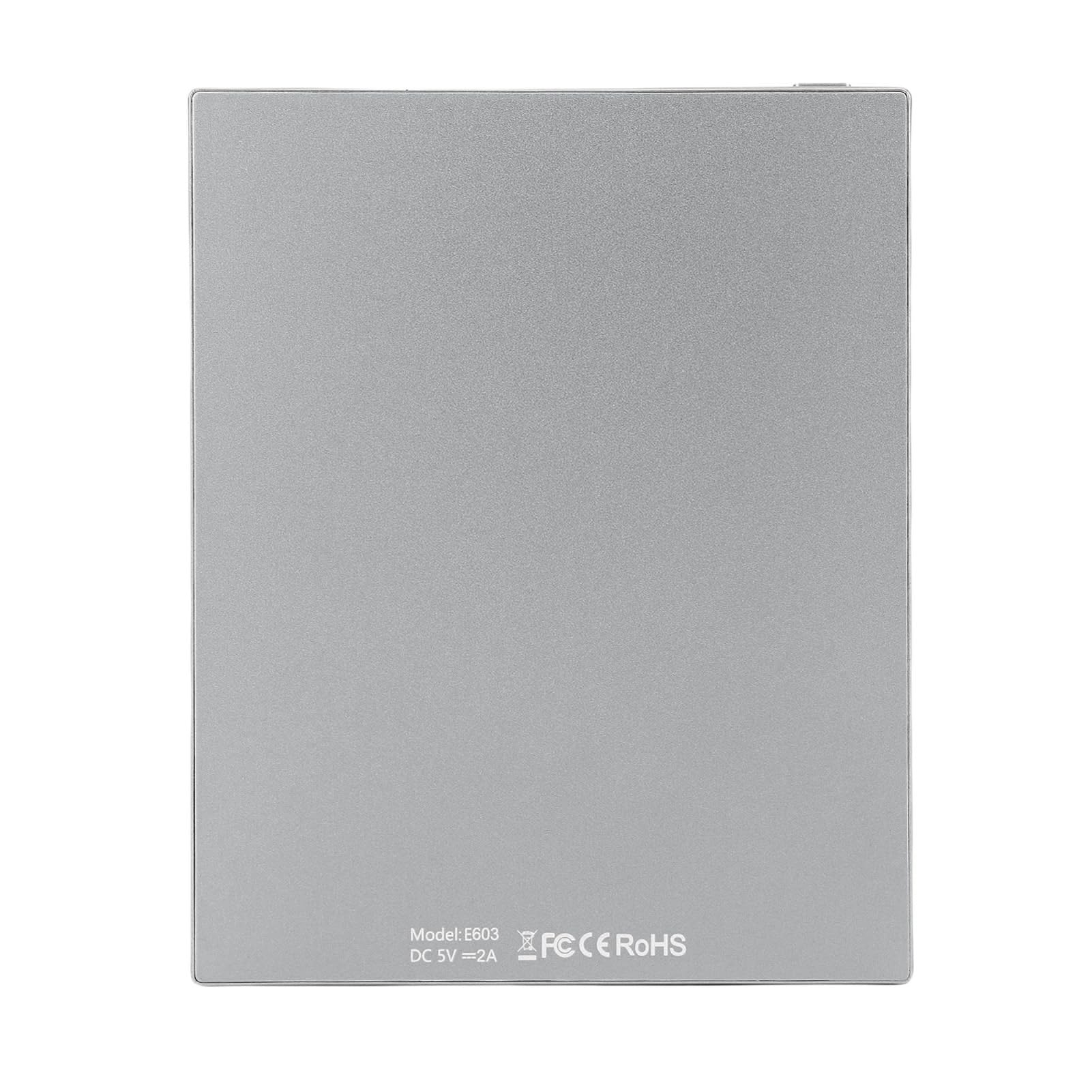 PUSOKEI Lettore di Libri Elettronici ROM da 1 GB di RAM 32 GB |Lettore di Carta E WiFi Touchscreen da 5,76 Pollici per con Micro Slot di Archiviazione (GRAY)