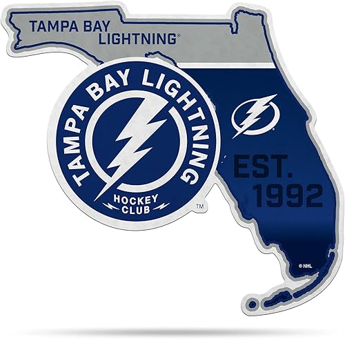 Miniatura 39 de NHL Rico Industries - Banderín de corte en forma de banderín, decoración del hogar y sala de estar, fieltro suave EZ para colgar