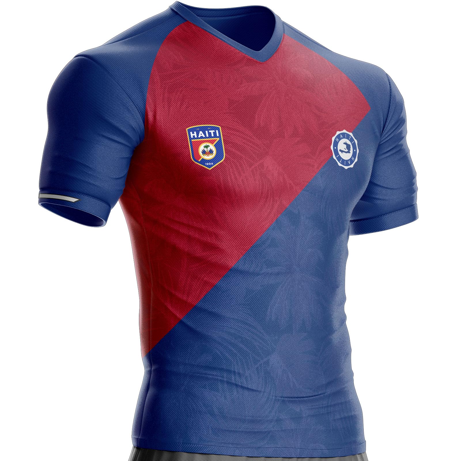 Maillot Haïti Haiti Football HT-842 Drapeau Haïtien Ayiti