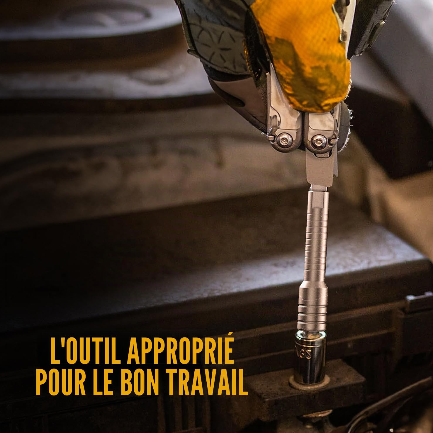 GALVANOX Jeu de clés plates à cliquet et rallonge d'embout pour outils multiples, conçu pour une utilisation avec les modèles Leatherman, tournevis à cliquet (argent)