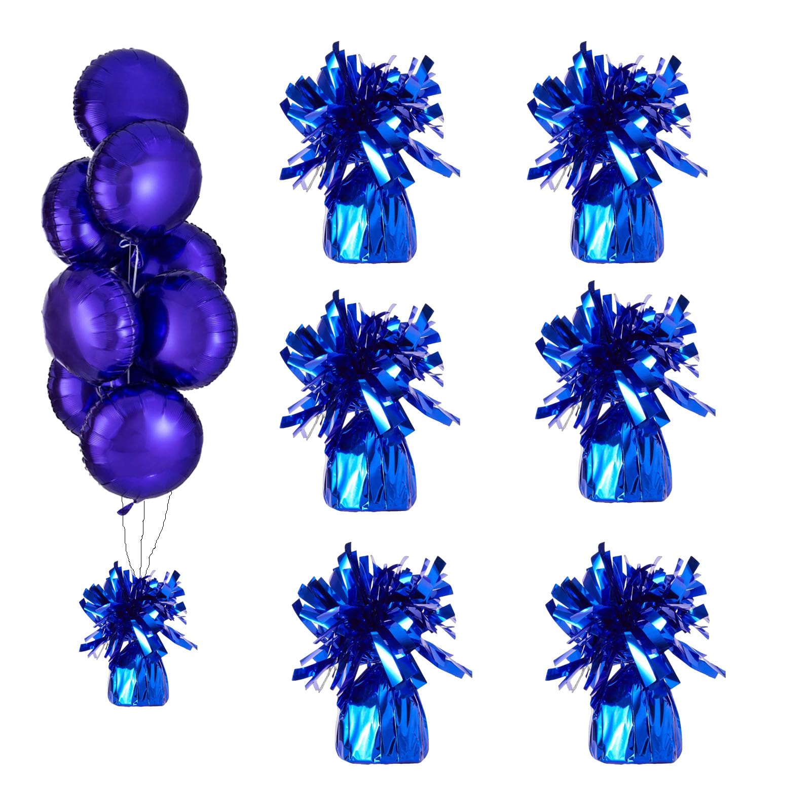 Moretreat balloon weights are perfect for parties, birthdays, weddings. Each pack includes 6PCS durable weights that easily decorate balloons and