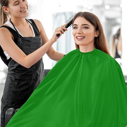 Miniatura 7 de Alice Blue Hair Cut Apron Cape Hair Coloring Cape Women, Capes for Hair Color