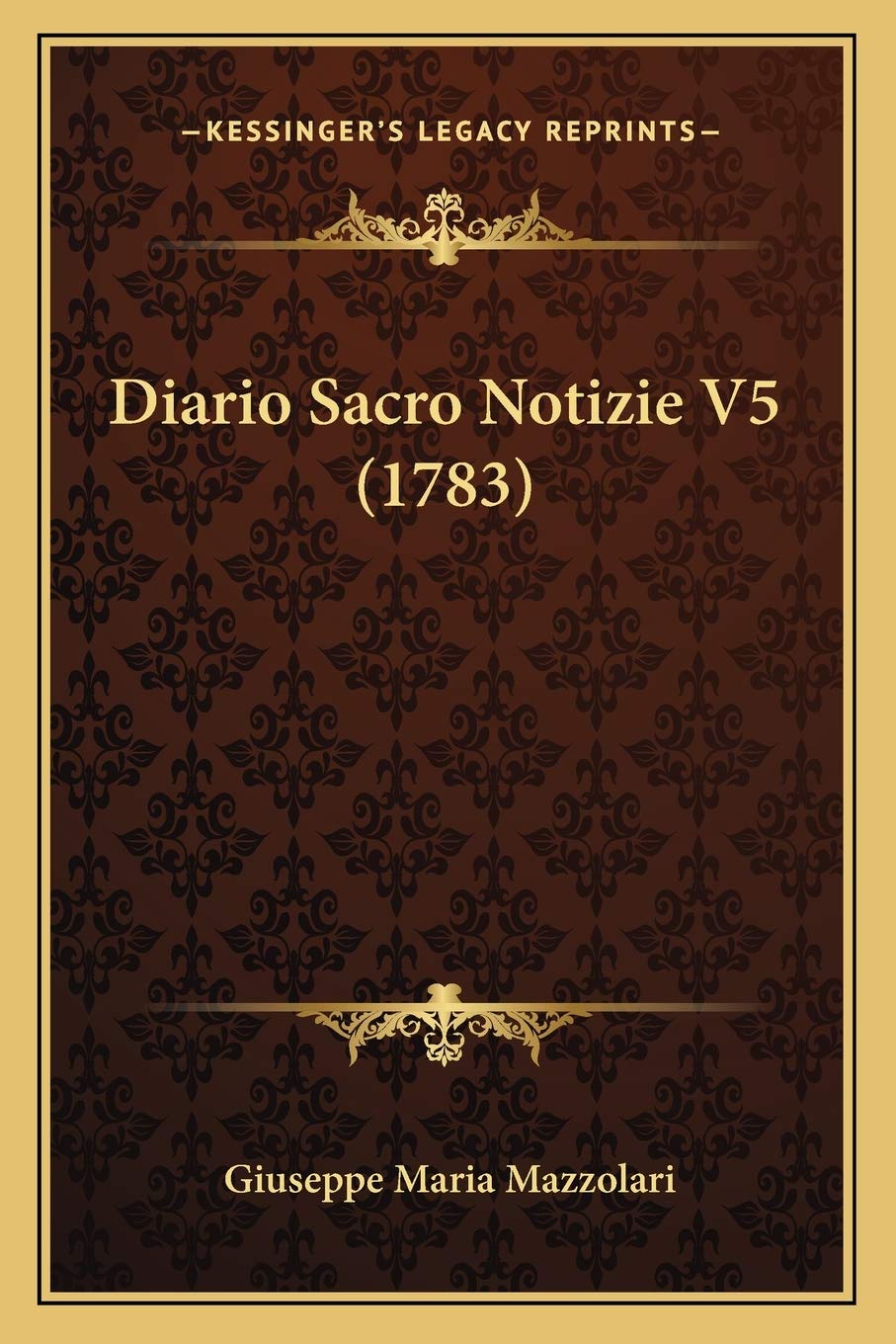 Diario Sacro Notizie V5 (1783)