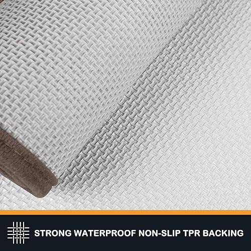 Miniatura 6 de PURRUGS Dirt Trapper - Tapete para puerta de 34 x 59 pulgadas, antideslizante, lavable a máquina, tapete para puerta de perro, tapete de bienvenida