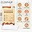 CLEARALIF Laundry Detergent Sheets, Orange, 64 Load, CLEARALIF Laundry Detergent Strips Eco Friendly & Hypoallergenic