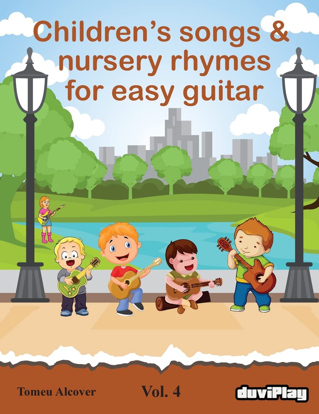 Children's songs & nursery rhymes for easy guitar. Vol 4.: Volume 4