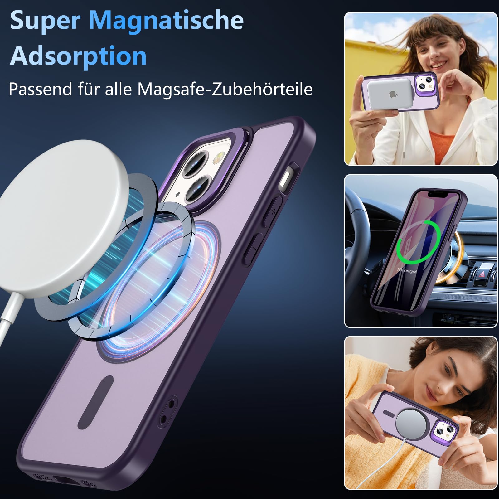 JETech Verre Trempé à Couverture Complète pour iPhone 12 mini 5,4