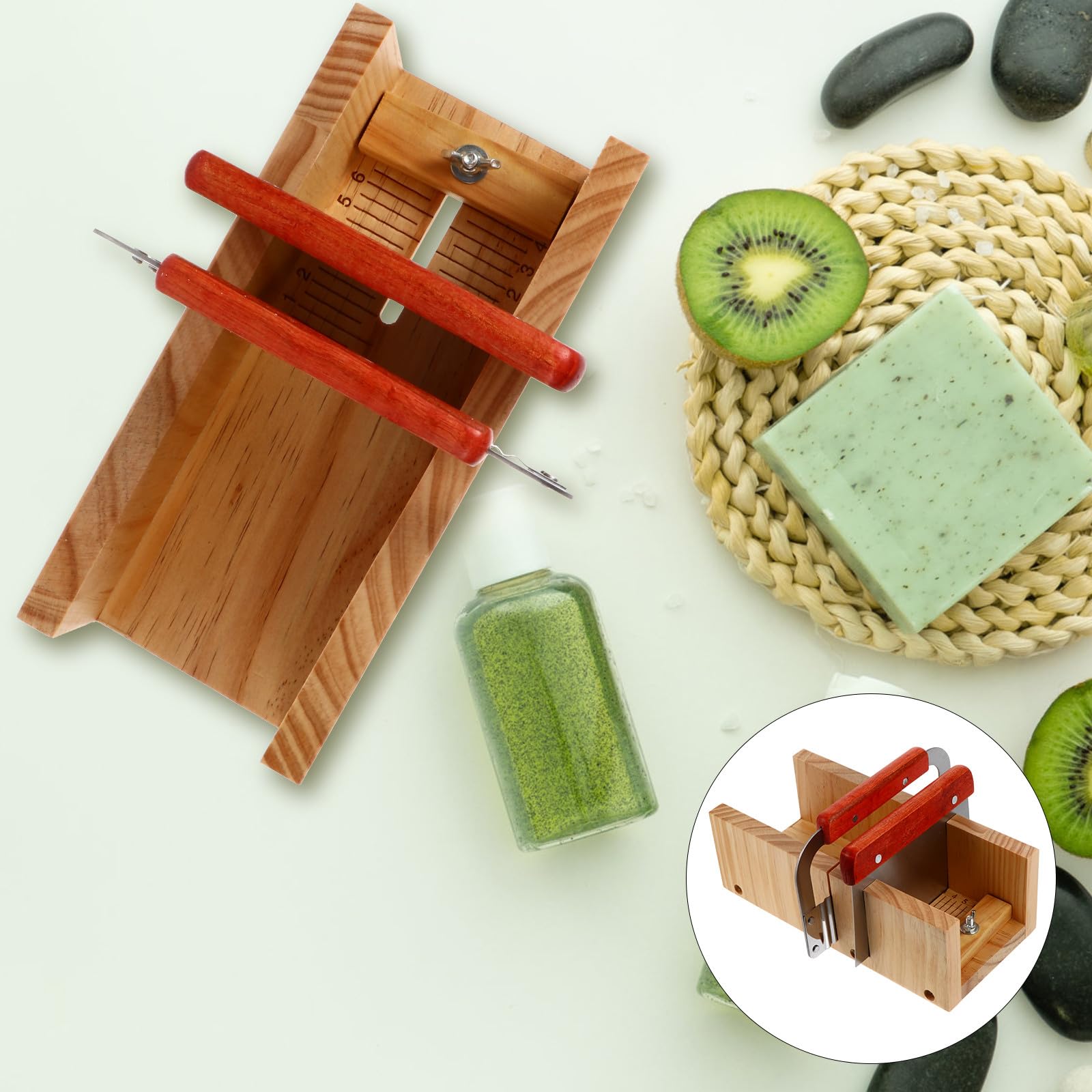 Cortador de Jabón de Madera para Manualidades, 1 Set Preciso