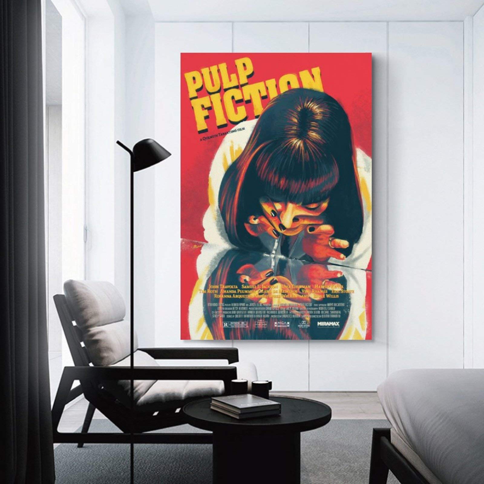 Poster In Latta Pulp Fiction II, Targa Metallica Vintage 20x30 Cm Per Decorazione Parete – Regalo Per Bar, Camera, Ufficio - 3