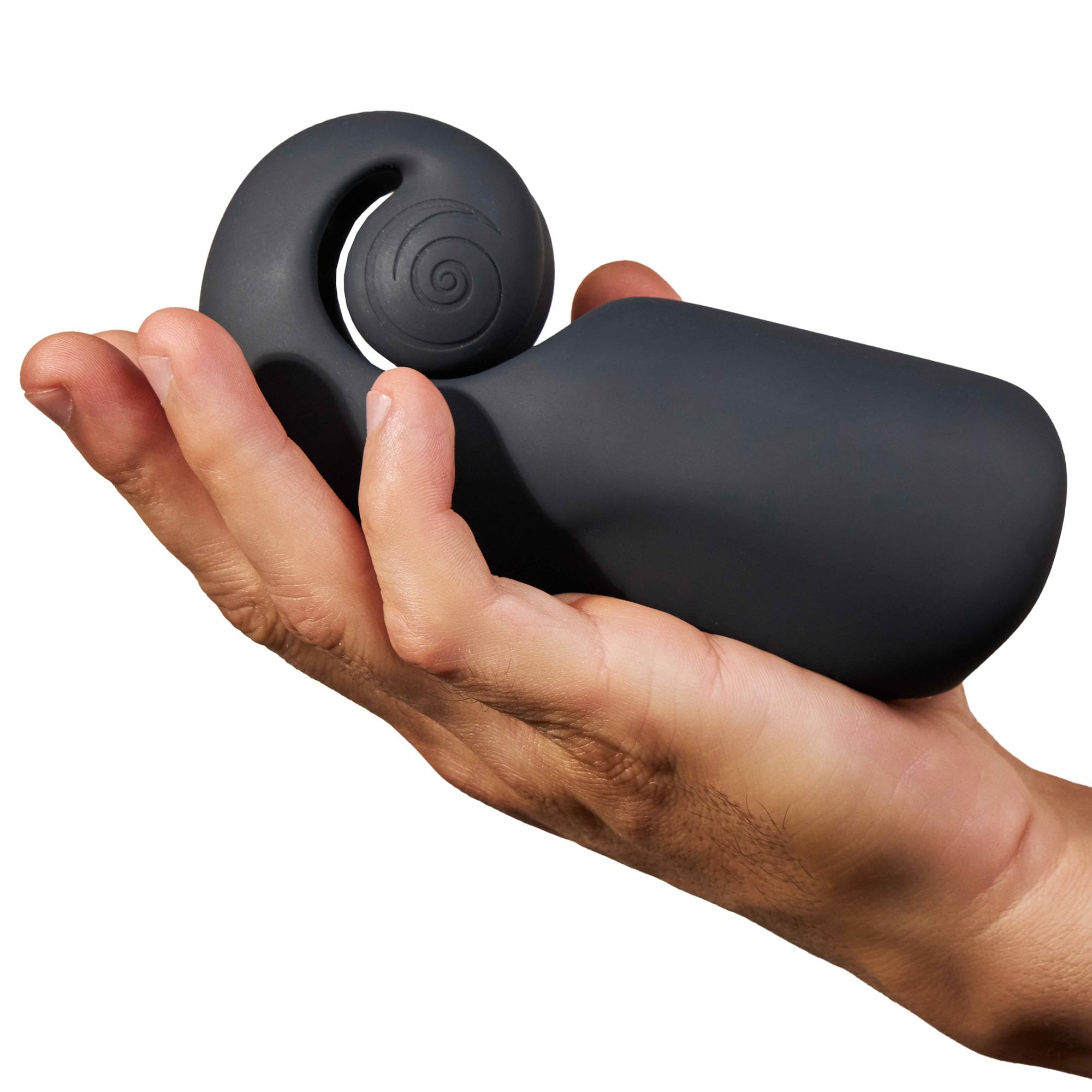 Snail Vibe Evo - Male Masturbator Open Ended Stroker - Dual Motor Slide N Roll Tech - Intense Male Sex Toys and Adult Toys for Men