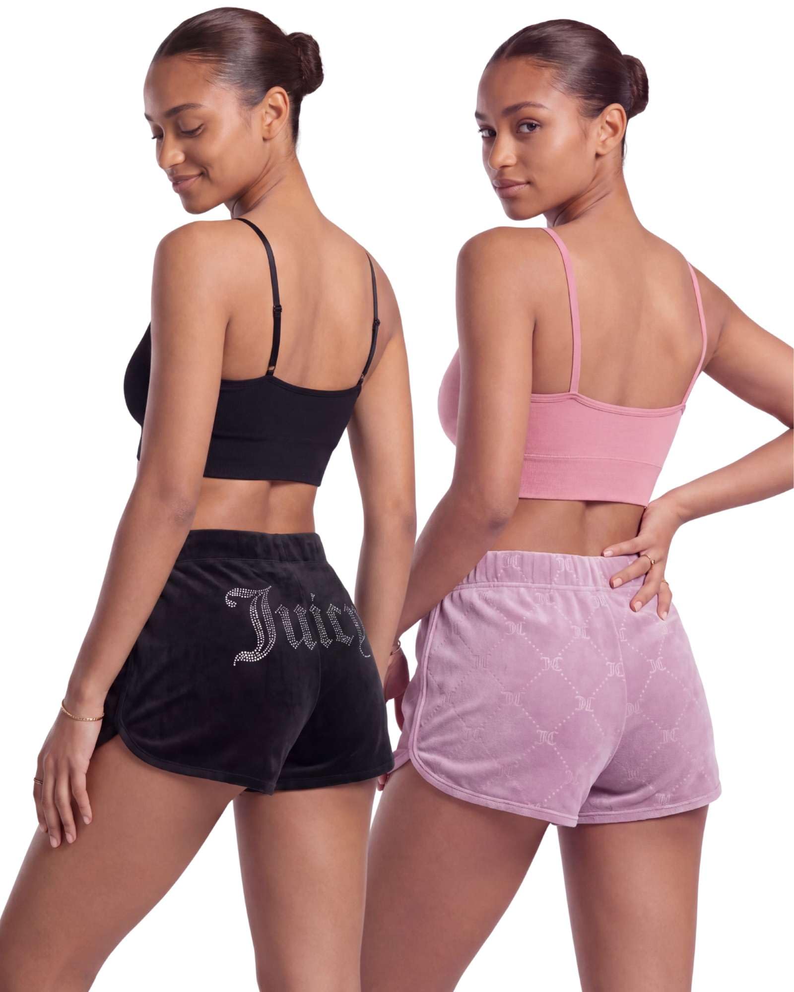 Juicy Couture Women's 2-Pack Sleep and Lounge Velvet Fleece
