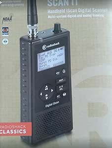 RadioShack Pro-668 SCAN IT Handheld iScan Digital Scanner Multi-system digital and analog trunking