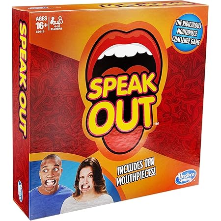 "Hasbro Gaming Speak Out Game, Ages 16 And Up, For 4 To 10 Players