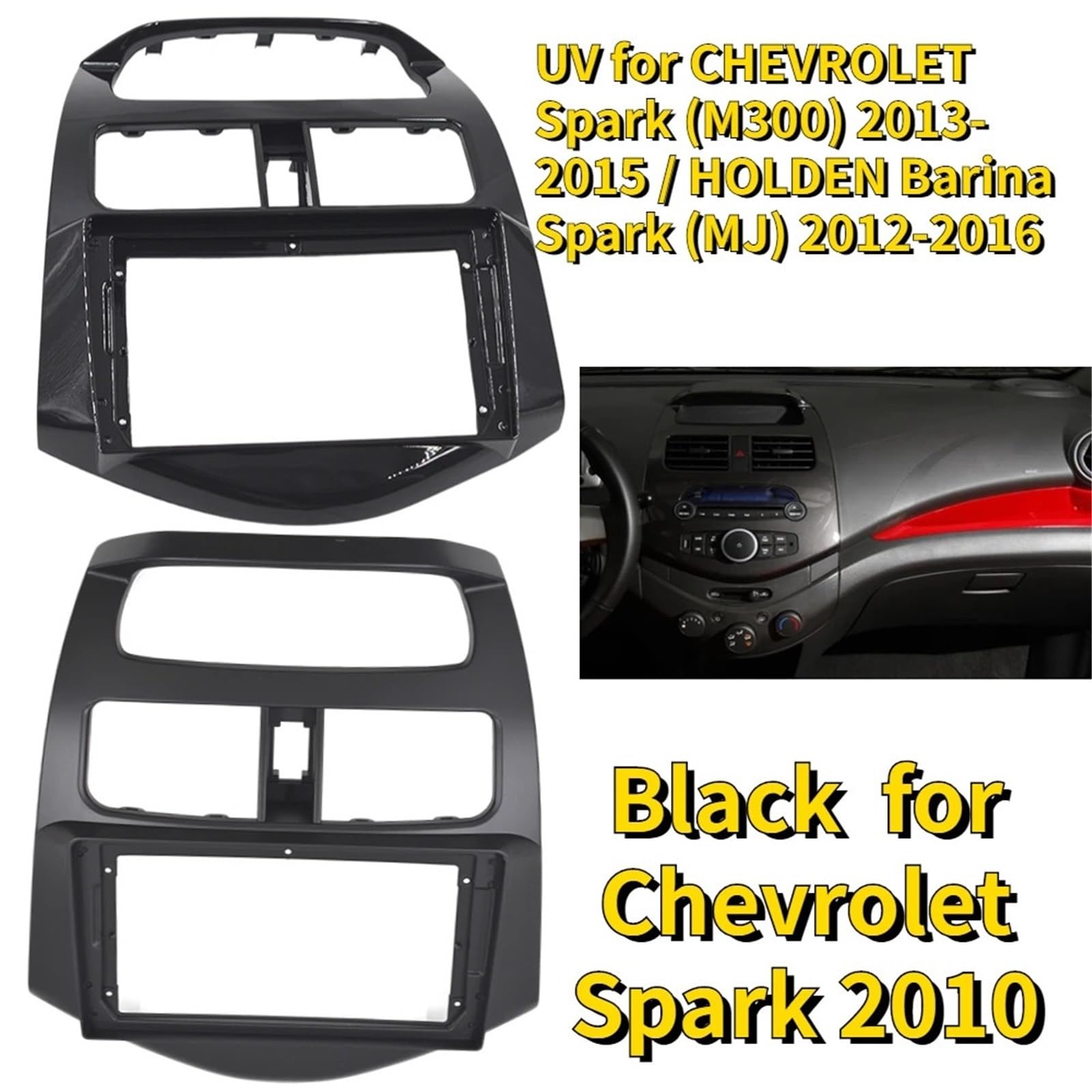 zaślepki radia Dla Chevrolet Spark 2010-2013