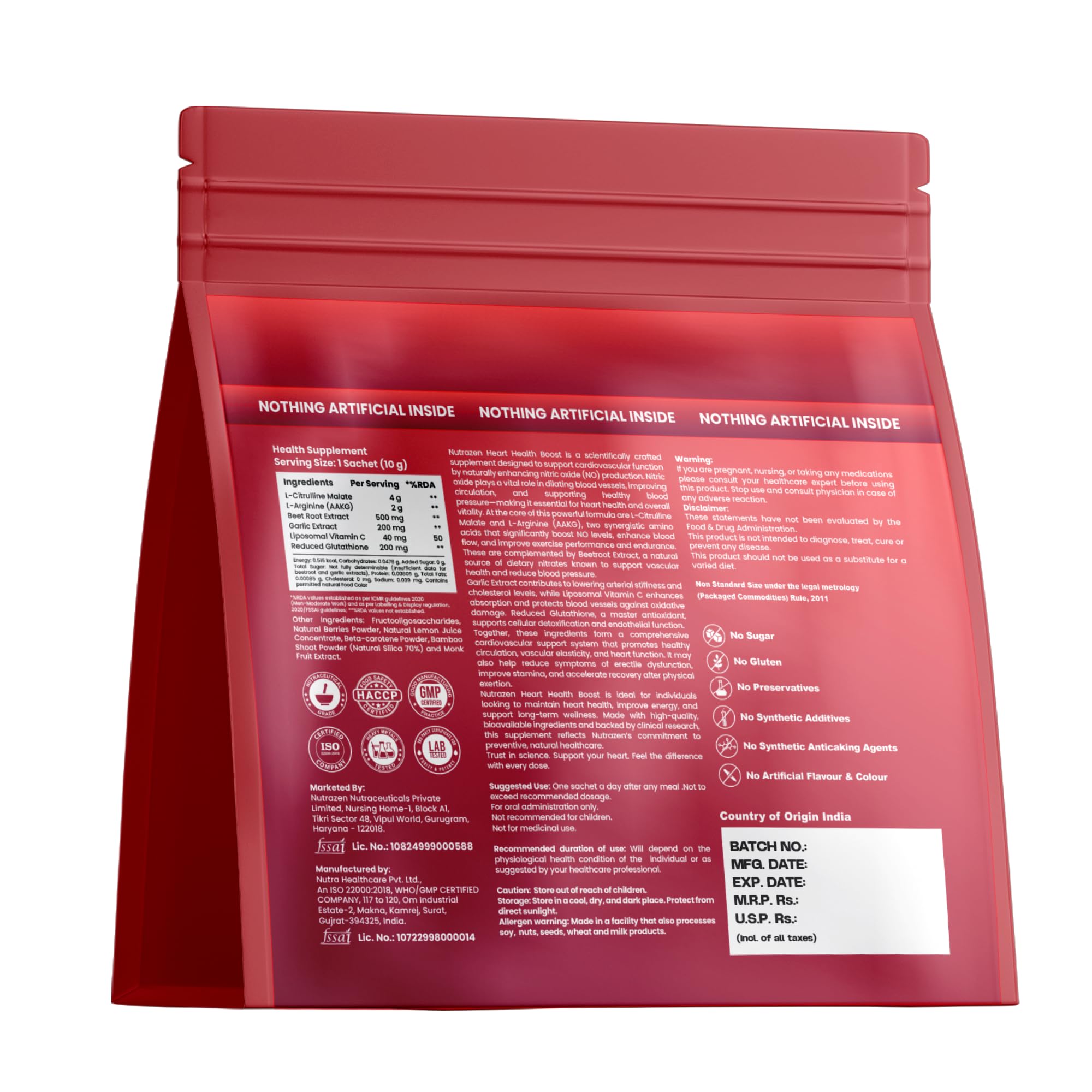 does beetroot have glutathione Nutrazen Heart Health Boost | L-Arginine, L-Citrulline Malate, Beetroot &  Garlic Extract