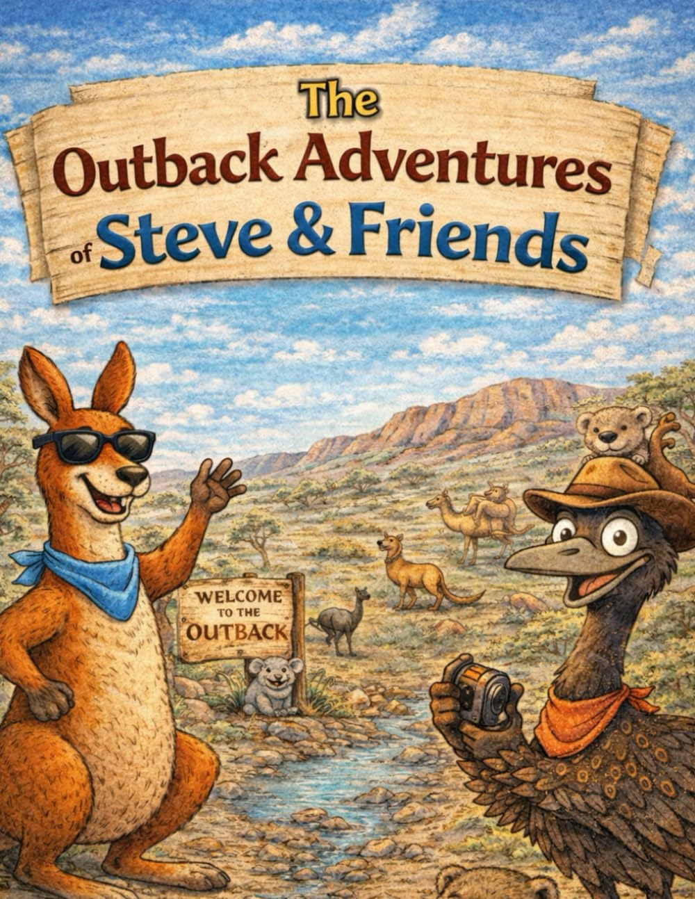 Outback Adventures of Steve & Friends: A Heartwarming Australian Bush Story About Friendship, Adventure, and Slowing Down (BAAN MARRUNG)