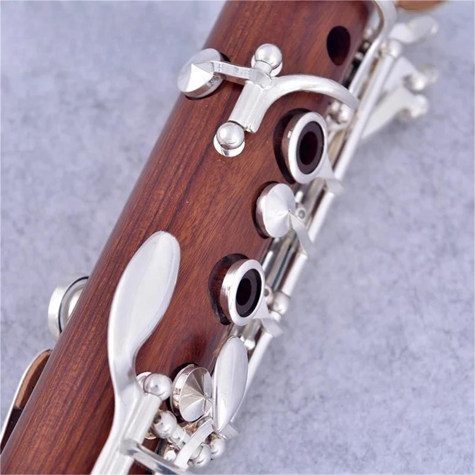 Clarinetto Professionale Chiavi Placcate In Argento Per Clarinetto Professionale A 18 In ​​palissandro