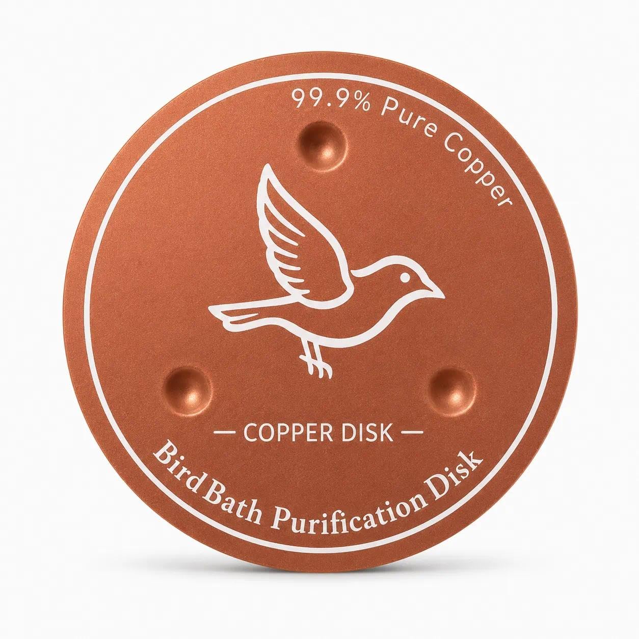 HongNuoEn 99.99% Pure Copper Bird Bath Disc