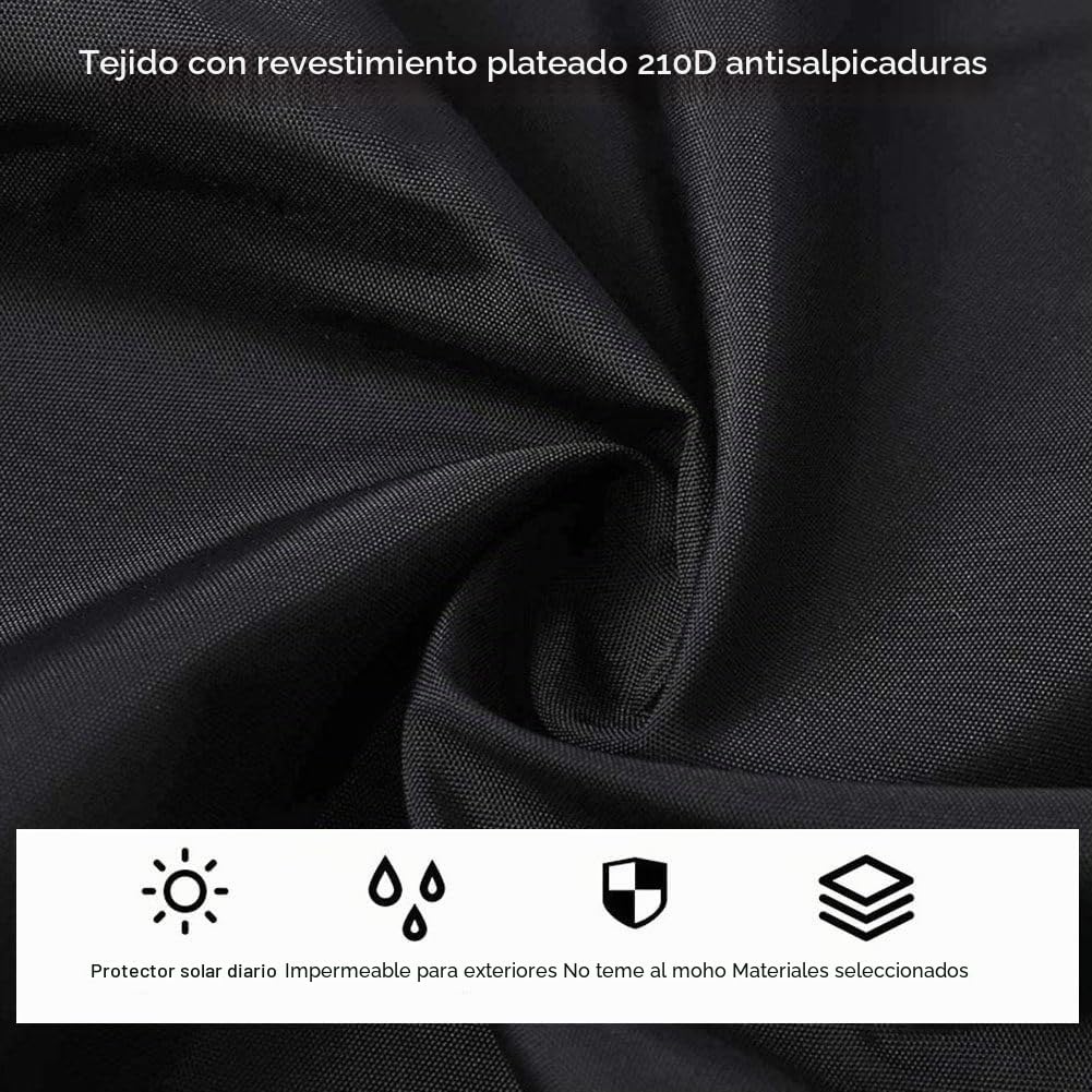Cubierta para Enrollador de Lona de Piscina - Protectora con Cordón, Resistente al Agua y Polvo - Funda para Sistema de Lonas