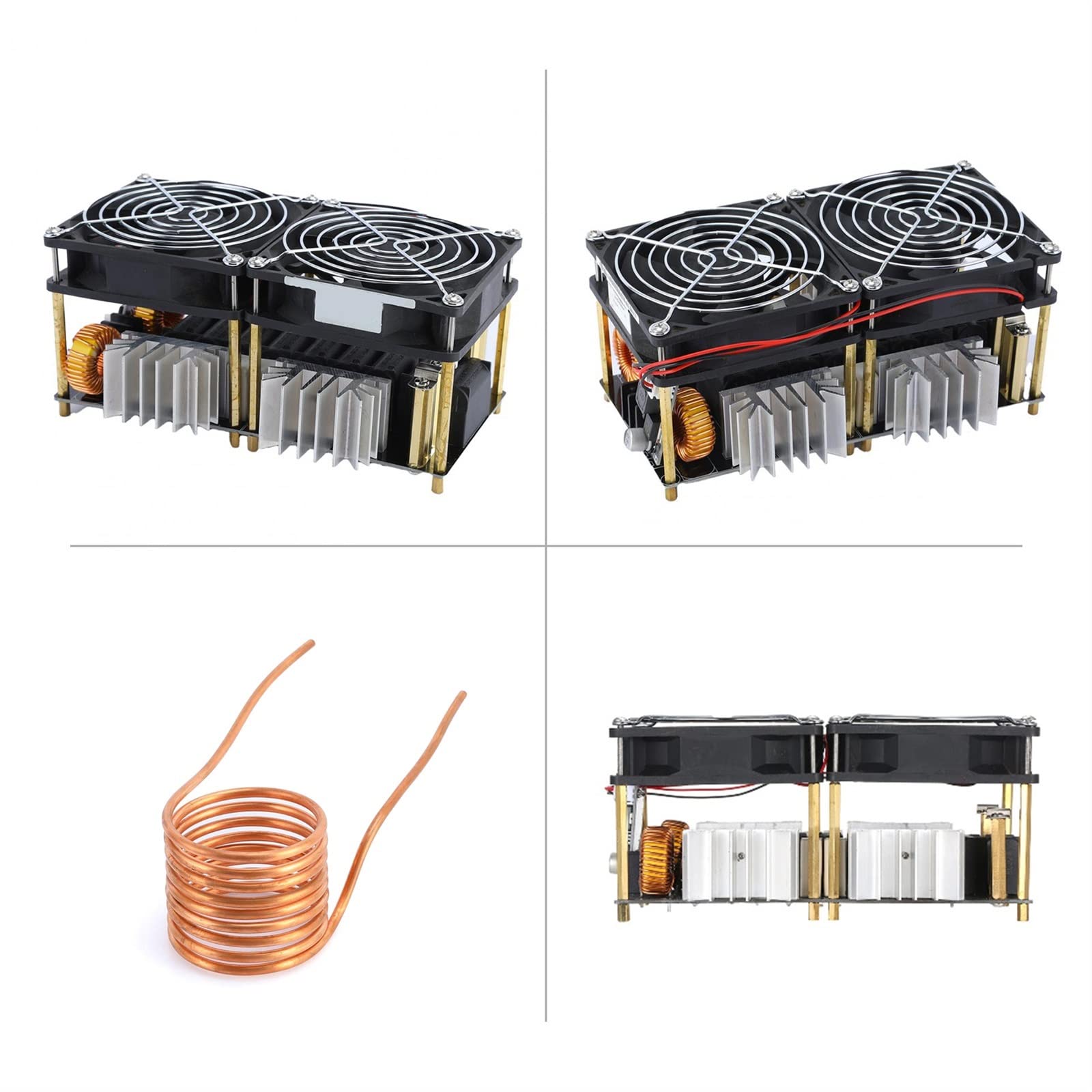 2500W 50A DC 12-48V indukcyjna płyta grzewcza ZVS moduł zasilający wysokiej częstotliwości niskiego napięcia sterownik Flyback nagrzewnica cewki,Seria Termiczna(1800W)