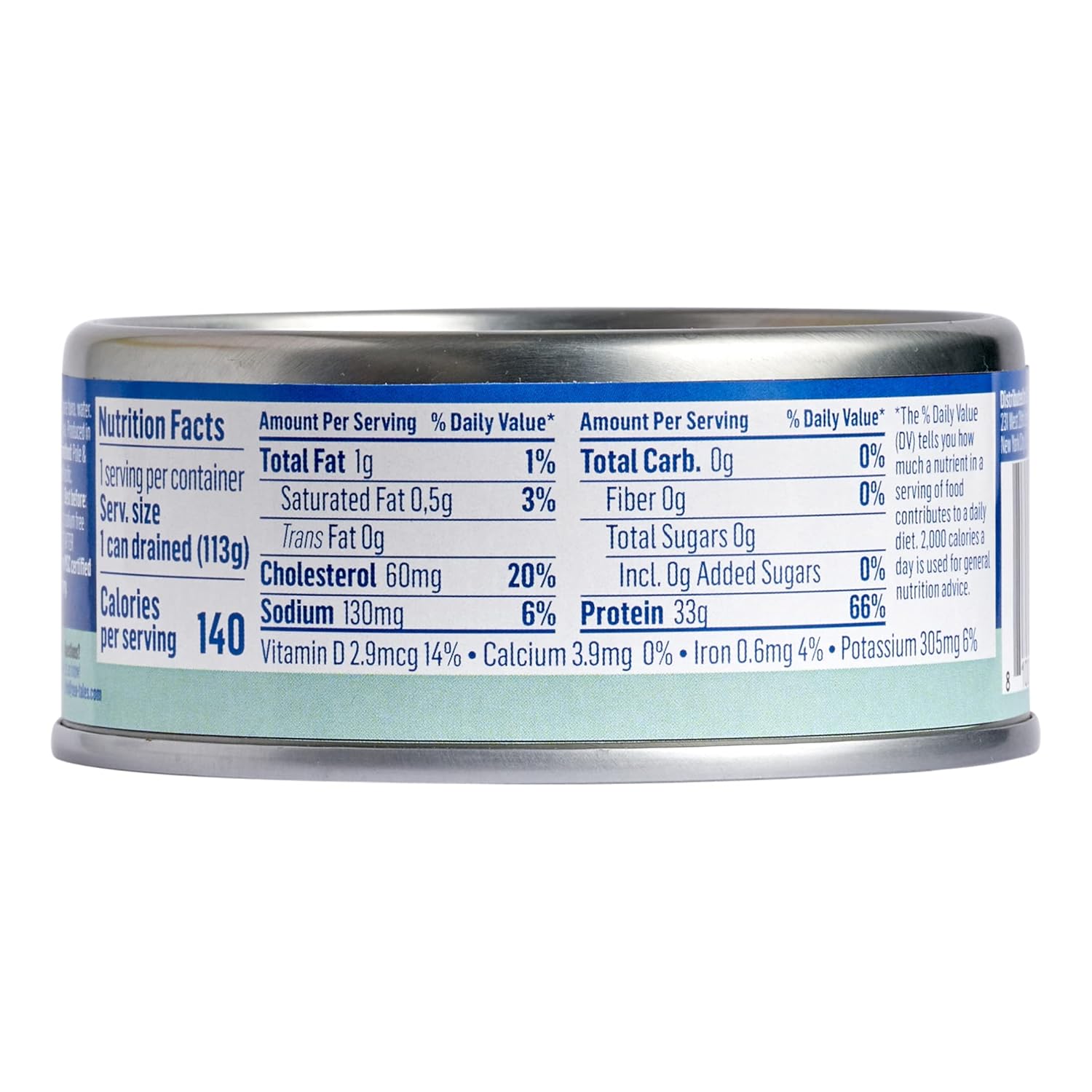 Sea Tales Solid White Albacore Canned Tuna in Water - No Salt Added - 100% Pole & Line Wild Sustainably Caught - BPA Free - High Protein Food - Keto Friendly - 5 oz. Cans (Pack of 12)