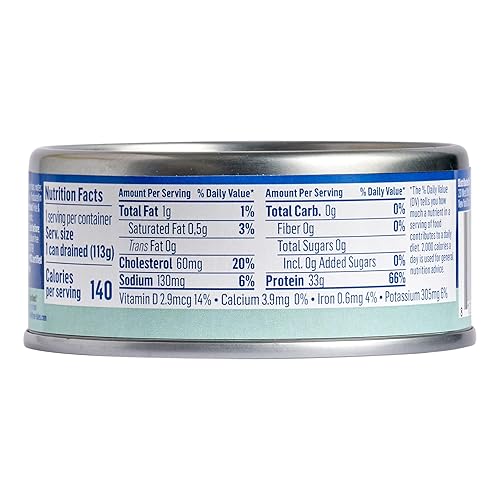 Miniatura 10 de Sea Tales - Filetes de alboca en aceite de oliva virgen extra con limón en frasco, 100% de caña y línea silvestre capturados de forma sostenible,