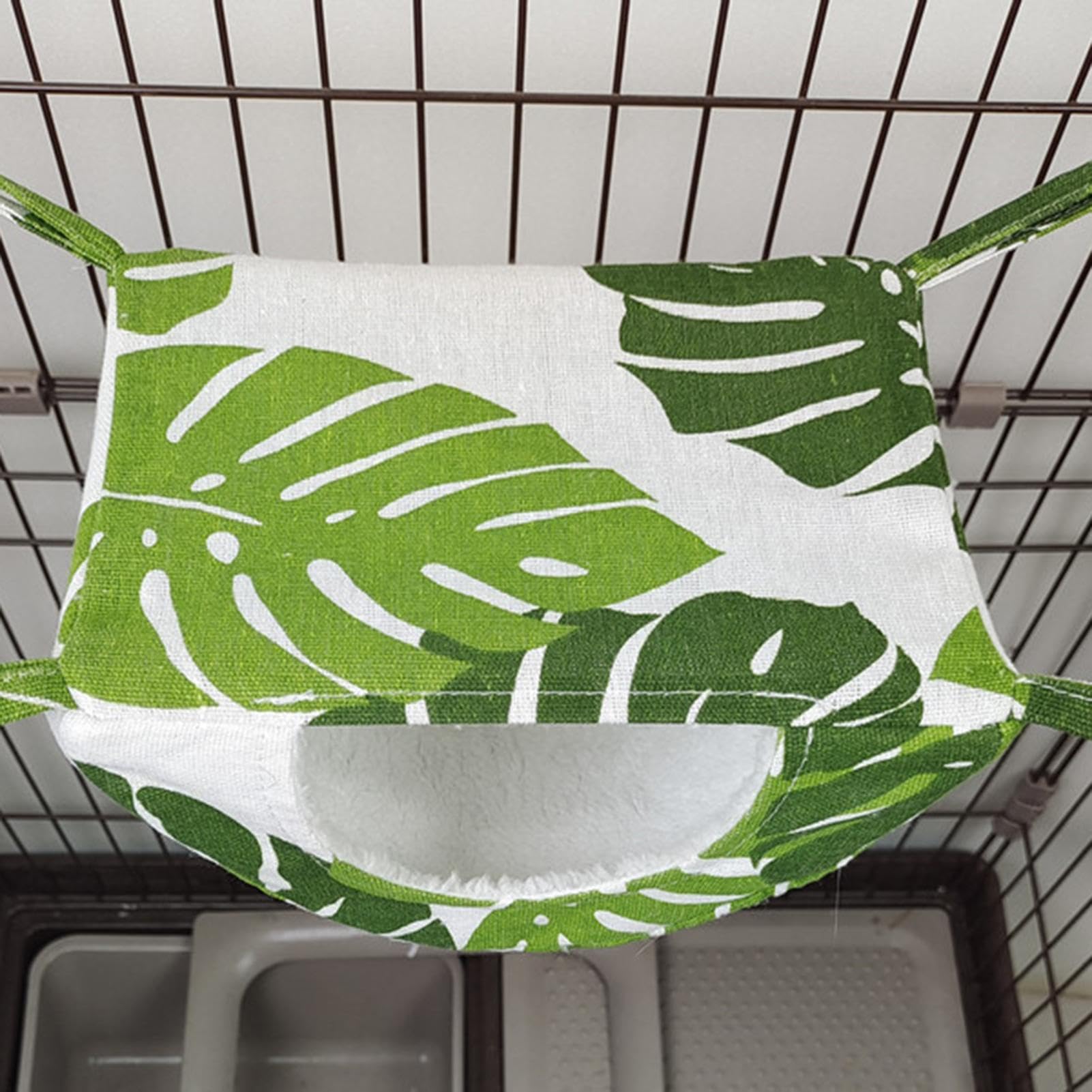 Hamac pour Petits Animaux - Hamac Chaud pour Furet, Sac de Couchage à Suspendre pour écureuil | Cachette de Cage, hamac Chaud pour lit Chinchilla, hamac Chaud pour Hamsters, Chinchillas, furets