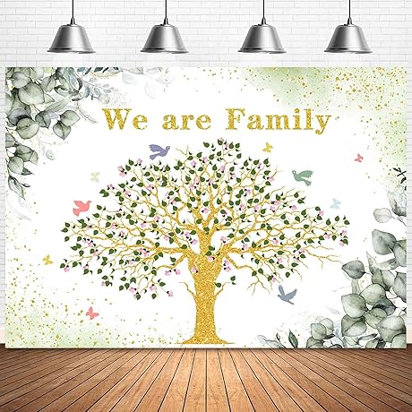 Sensfun Family Reunion Backdrop: Capture Precious Family Moments