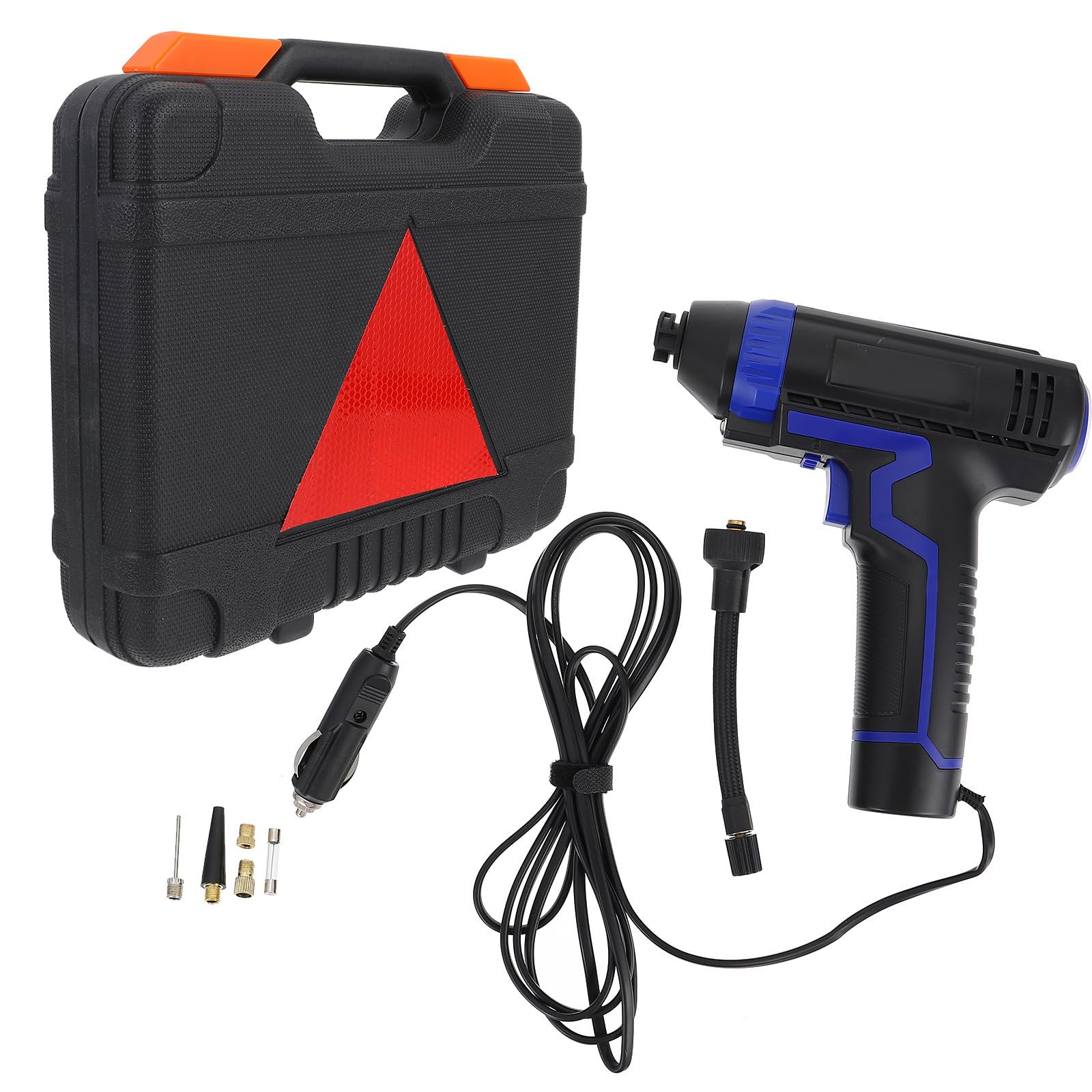 POPETPOP Compresor de Aire Portátil para Neumáticos de Coche Pantalla Visible, Batería 12.6v, Fácil de Usar, Material Metálico y Plástico, Adecuado para Uso en Casa y Automóvil