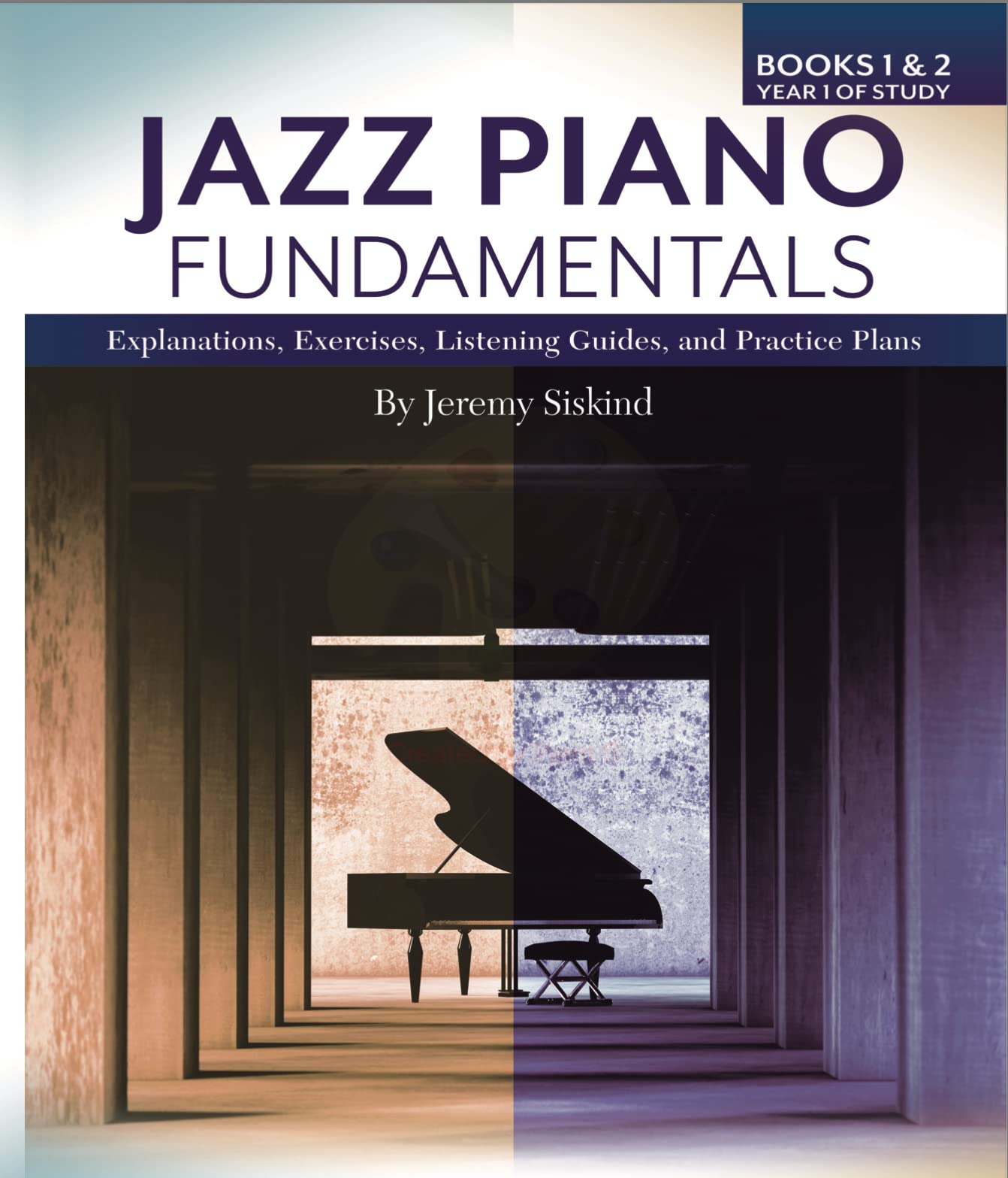 Livre de piano jazz pour s'exercer à la maison et maîtriser les accords dans son salon