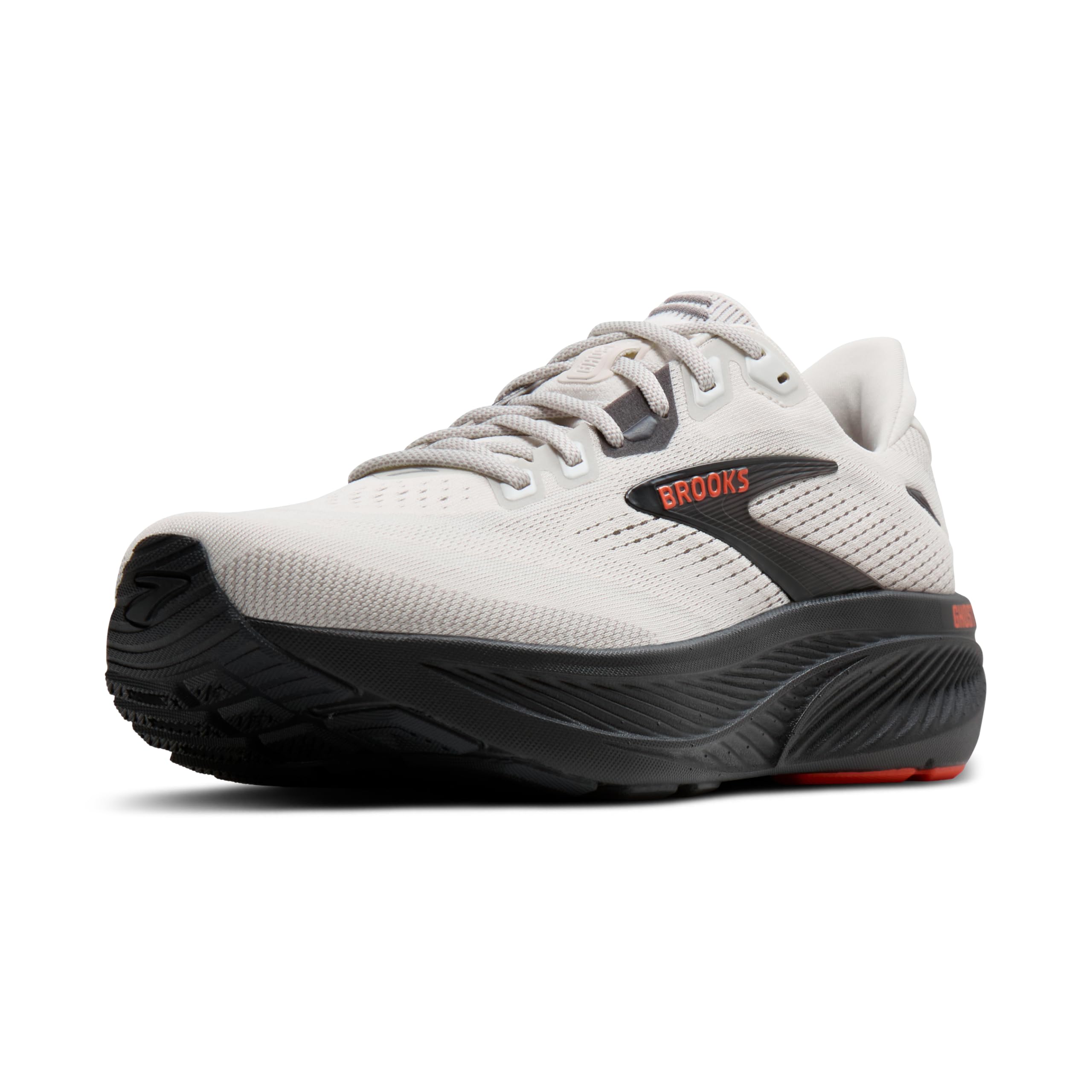 Photo 1 of Brooks Men’s Ghost 18 Neutral Running & Walking Shoe - Coconut/Pearl/Tigerlily - 8.5 Medium