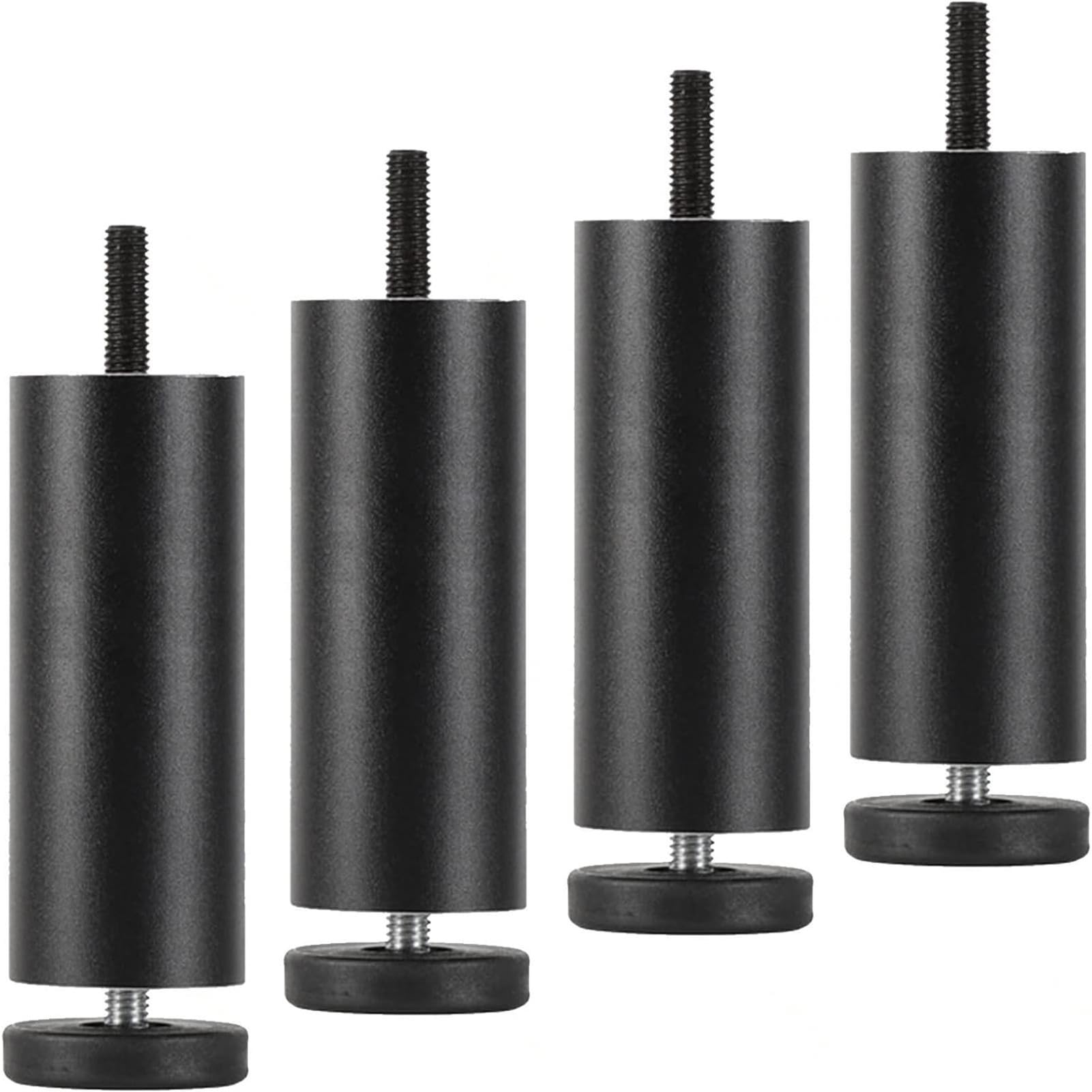 Patas Ajustables para Muebles Altura Regulable, Patas para Muebles Regulables, Patas de Mesa Bricolaje Estilo Industrial con Tornillos, para Silla, Escritorio