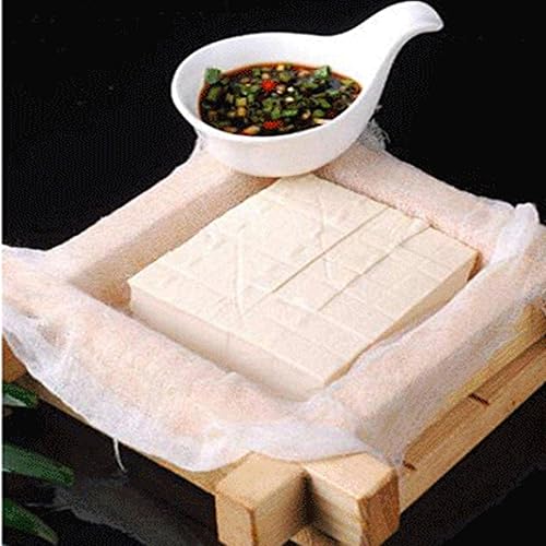 Miniatura 4 de Paño de filtro multiusos de grado alimenticio para leche de nueces, jugo, cerveza fría, cerveza casera, colador de malla fina (24 x 24 pulgadas)