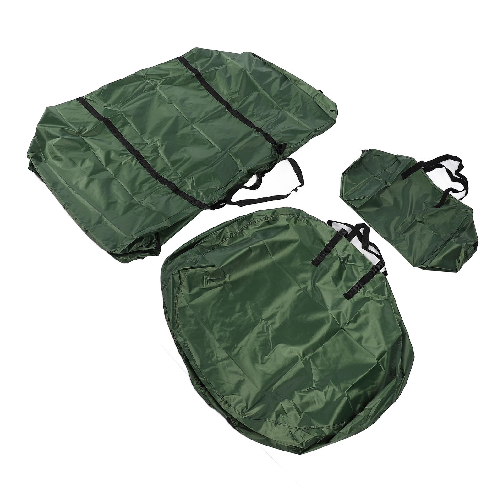 Xmas Tree Storage Bag, Large Capacity Artificial Tree Storage Bag Water And Dust Simple Detachable Design Easy Using Sturdy for Home (Green)