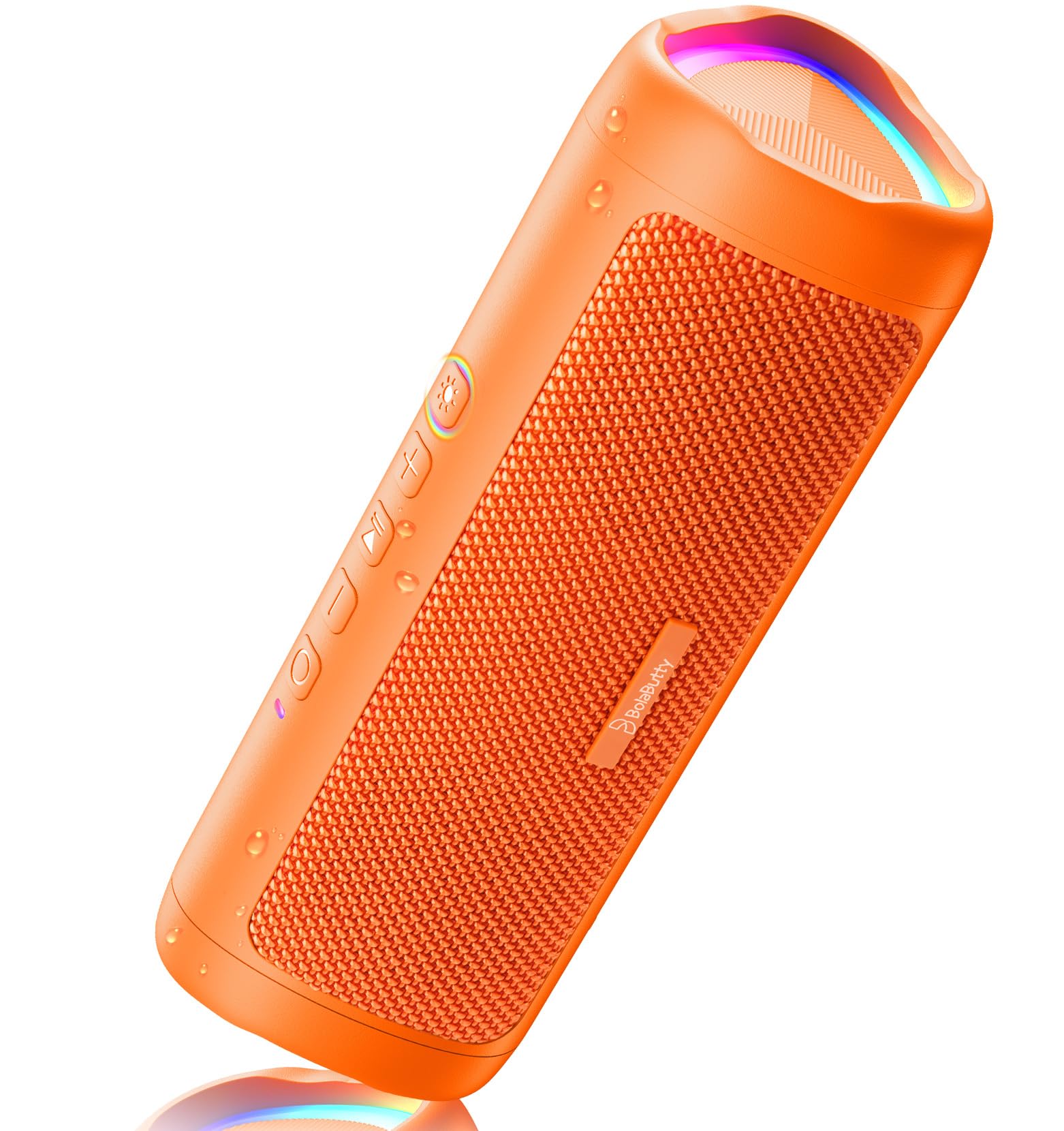 BolaButty Altoparlante Bluetooth con audio HD, portatile, wireless, impermeabile IPX5, fino a 20 ore di riproduzione, accoppiamento TWS, BT5.3, per casa/festa/outdoor/spiaggia, gadget elettronici