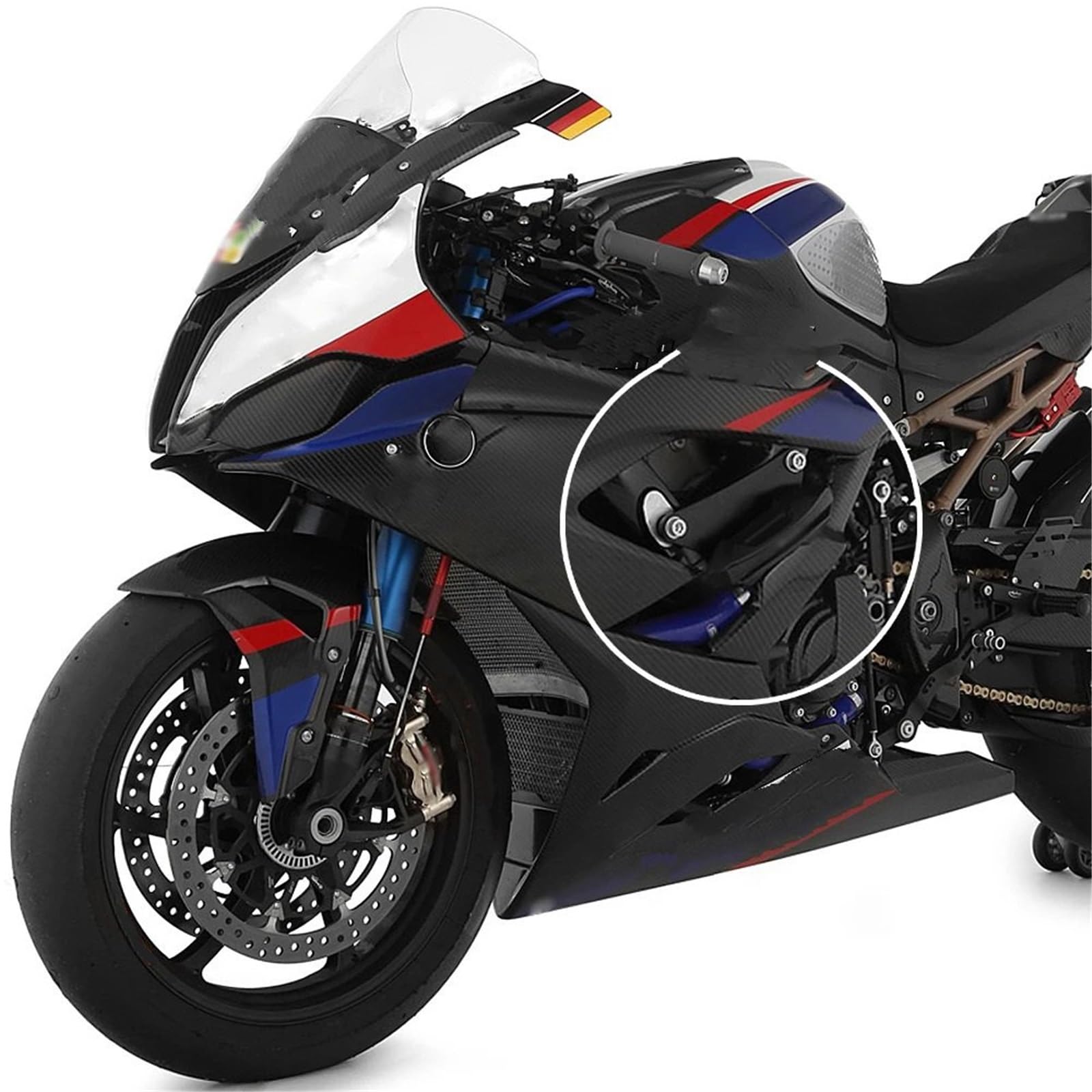 Przednie tylne koło oś widelca suwaki Pasuje Do Bmw S1000RR M1000RR 2022 2021 2020 2019 Akcesoria Motocyklowe Rama Crash Pad Suwaki Stojana Silnika