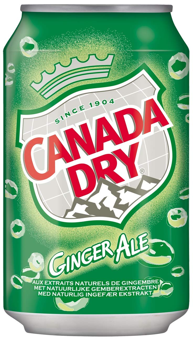 Canada Dry Ginger Ale 48 x 0,33L Dose